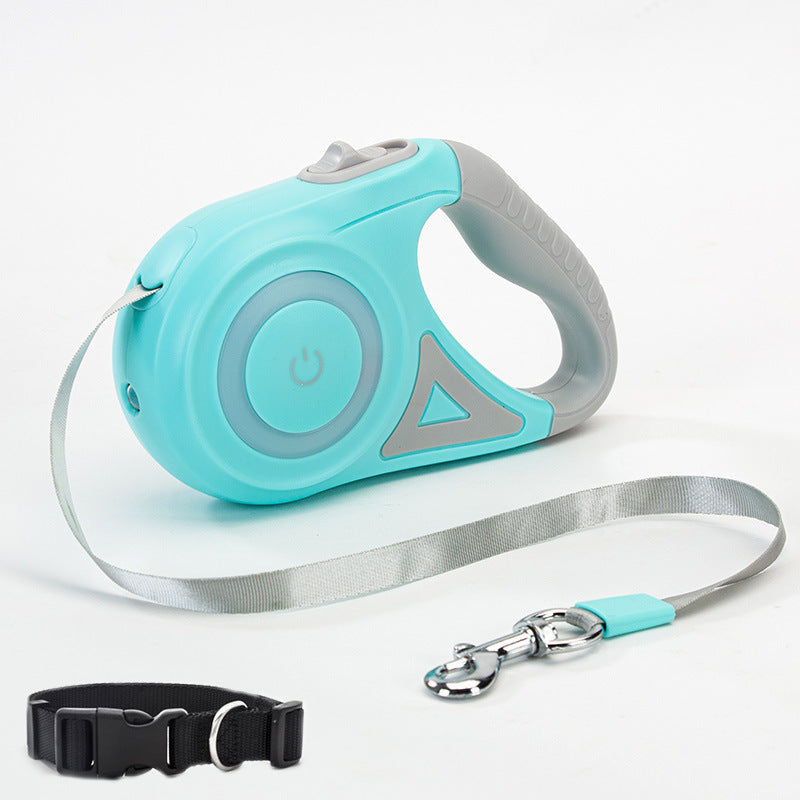 Dog Leash With Built-in Spotlight