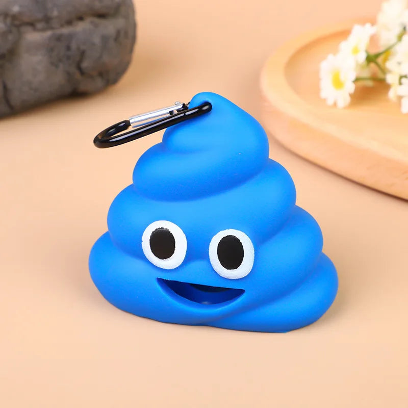 Poop Emoji Poop Bag Dispenser
