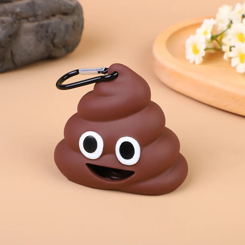 Poop Emoji Poop Bag Dispenser