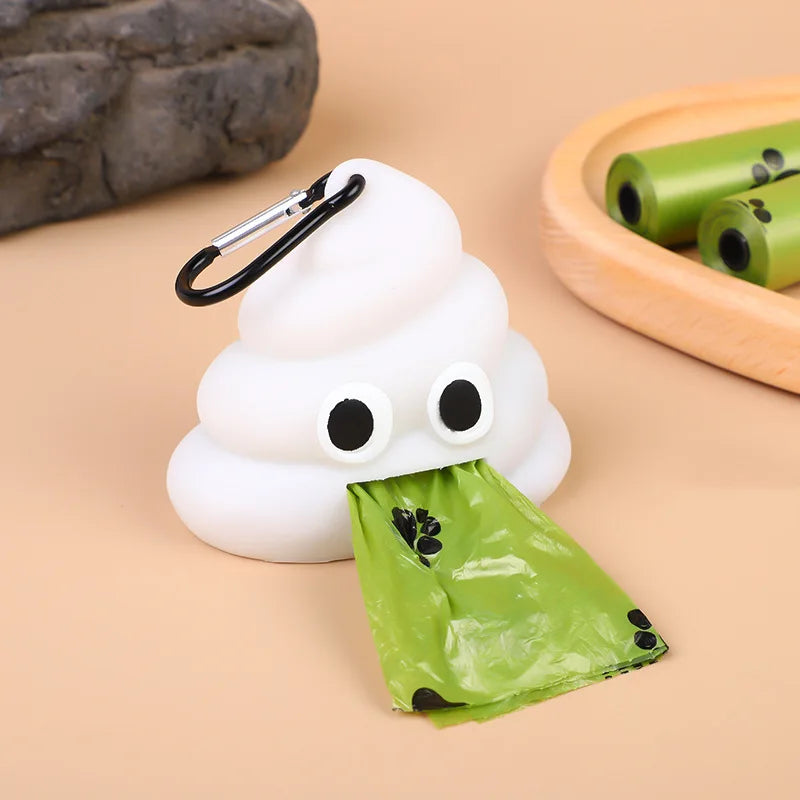 Poop Emoji Poop Bag Dispenser