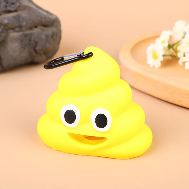Poop Emoji Poop Bag Dispenser