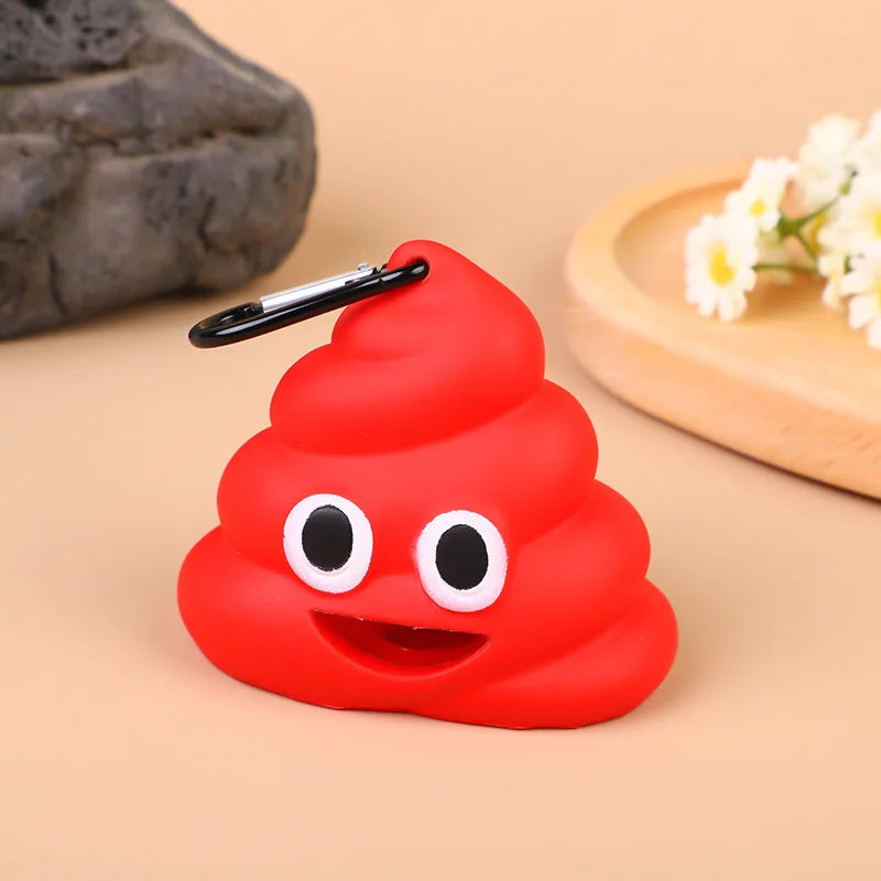 Poop Emoji Poop Bag Dispenser